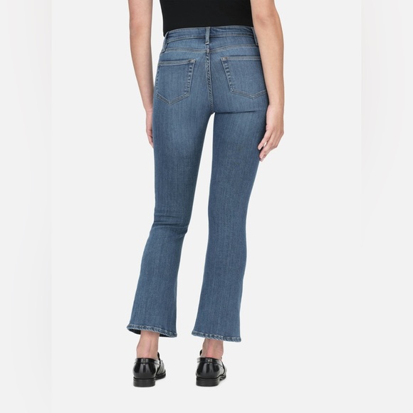 NEW Frame Denim Le Crop Mini Boot High Rise Jeans size 25 - Picture 5 of 13